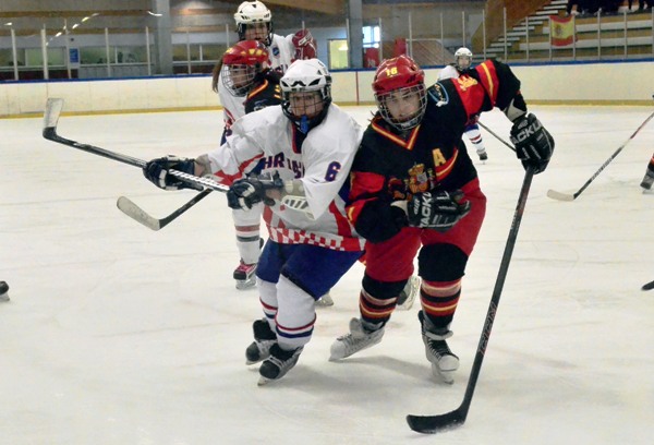 Campeonato del Mundo Senior femenino hockey hielo 2014 - Foto:FEDH